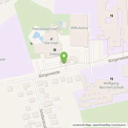 Standortübersicht der Tankstelle Stadtwerke Winsen (Luhe) GmbH in 21423 Winsen