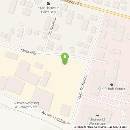 Standortübersicht der Tankstelle Stadtwerke Winsen (Luhe) GmbH in 21423 Winsen