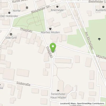 Standortübersicht der Tankstelle Teutoburger Energie Netzwerk eG in 49196 Bad Laer