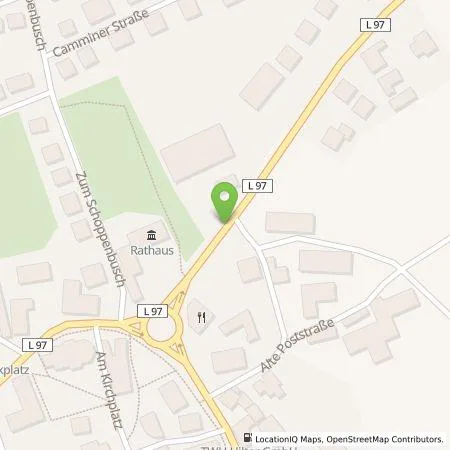 Standortübersicht der Tankstelle Teutoburger Energie Netzwerk eG in 49176 Hilter a.T.W.