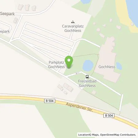 Standortübersicht der Tankstelle Stadtwerke Goch Energie GmbH in 47574 Goch