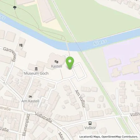 Standortübersicht der Tankstelle Stadtwerke Goch Energie GmbH in 47574 Goch