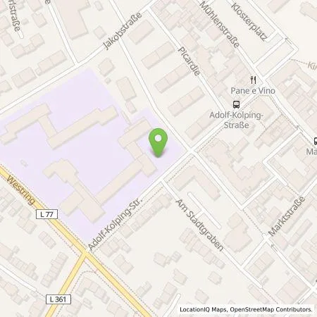 Standortübersicht der Tankstelle Stadtwerke Goch Energie GmbH in 47574 Goch