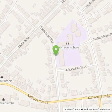 Standortübersicht der Tankstelle Stadtwerke Goch Energie GmbH in 47574 Goch