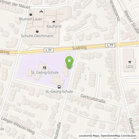 Standortübersicht der Tankstelle Stadtwerke Goch Energie GmbH in 47574 Goch