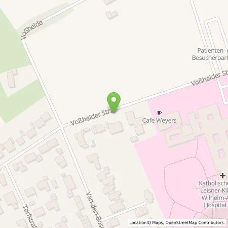 Standortübersicht der Tankstelle Stadtwerke Goch Energie GmbH in 47574 Goch