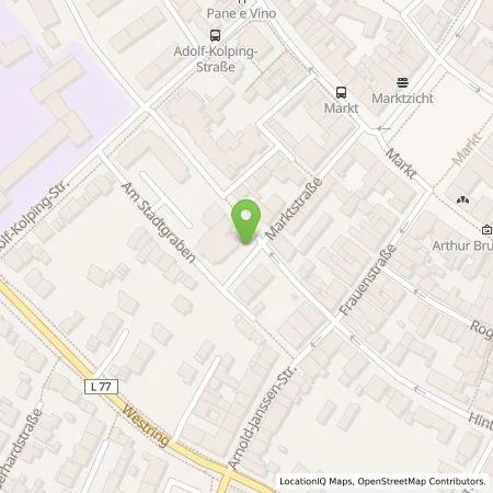 Standortübersicht der Tankstelle Stadtwerke Goch Energie GmbH in 47574 Goch