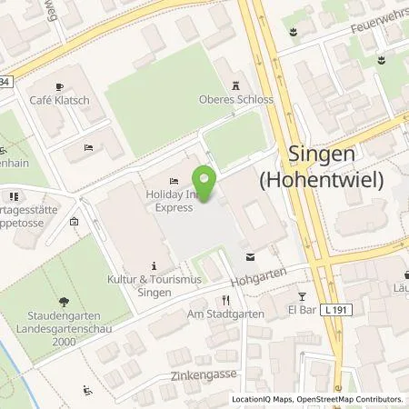 Standortübersicht der Tankstelle Thüga Energie GmbH in 78224 Singen