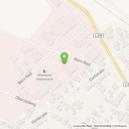 Standortübersicht der Tankstelle Thüga Energie GmbH in 88339 Bad Waldsee