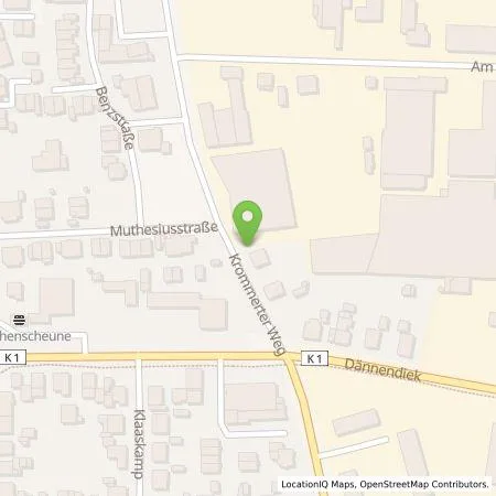 Standortübersicht der Tankstelle Rhegio Natur GmbH in 46414 Rhede