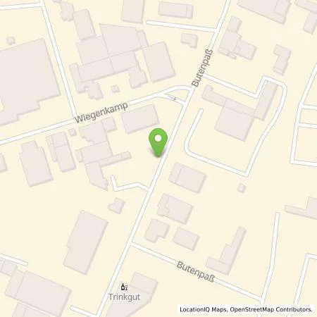 Standortübersicht der Tankstelle Rhegio Natur GmbH in 46414 Rhede