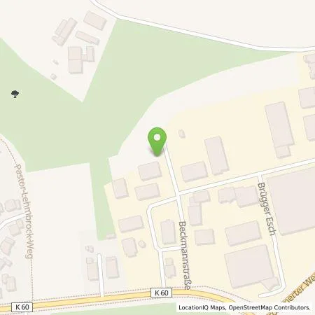 Standortübersicht der Tankstelle Rhegio Natur GmbH in 46414 Rhede