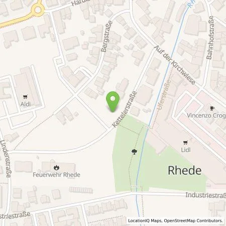 Standortübersicht der Tankstelle Rhegio Natur GmbH in 46414 Rhede