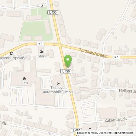 Standortübersicht der Tankstelle Jan Wingens in 46047 Oberhausen