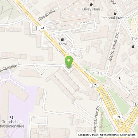 Standortübersicht der Tankstelle Neue Energien GmbH in 42549 Velbert