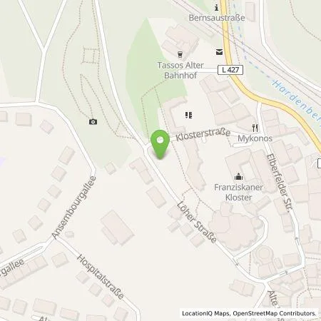 Standortübersicht der Tankstelle Neue Energien GmbH in 42553 Velbert