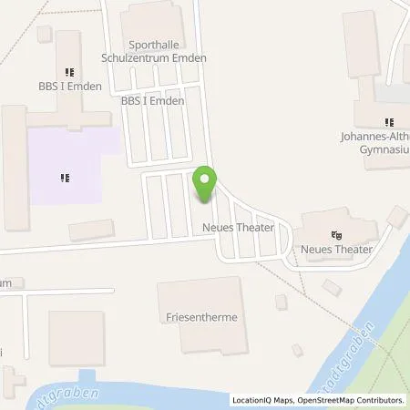 Standortübersicht der Tankstelle Emden Digital GmbH in 26721 Emden