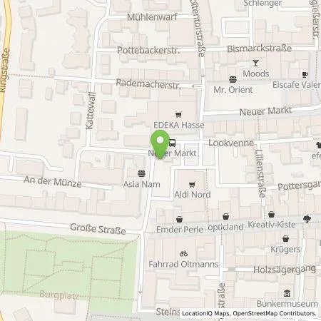 Standortübersicht der Tankstelle Emden Digital GmbH in 26721 Emden