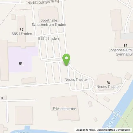 Standortübersicht der Tankstelle Emden Digital GmbH in 26721 Emden