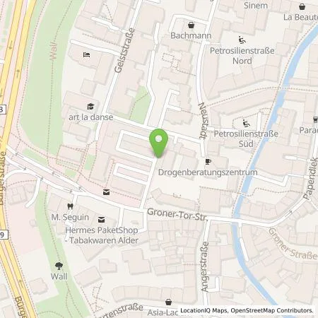 Standortübersicht der Tankstelle Stadtwerke Göttingen AG in 37073 Göttingen