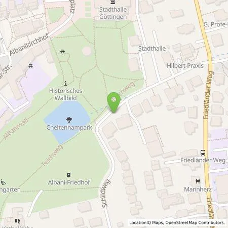 Standortübersicht der Tankstelle Stadtwerke Göttingen AG in 37085 Göttingen