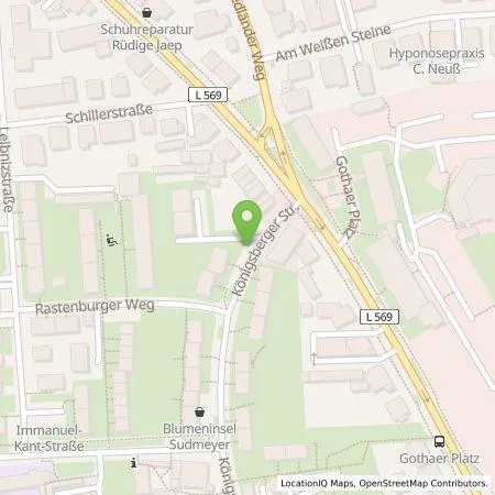 Standortübersicht der Tankstelle Stadtwerke Göttingen AG in 37083 Göttingen