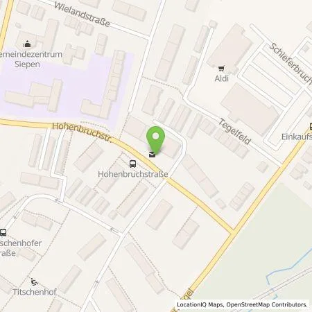 Standortübersicht der Tankstelle Neue Energien GmbH in 42553 Velbert