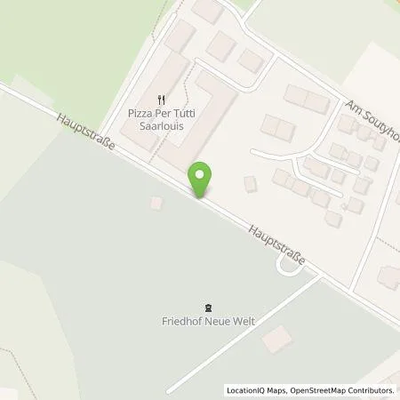 Standortübersicht der Tankstelle Stadtwerke Saarlouis GmbH in 66740 Saarlouis