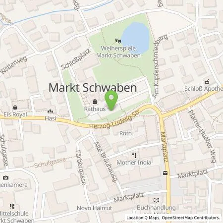 Standortübersicht der Tankstelle EBERwerk GmbH & Co. KG in 85570 Markt Schwaben