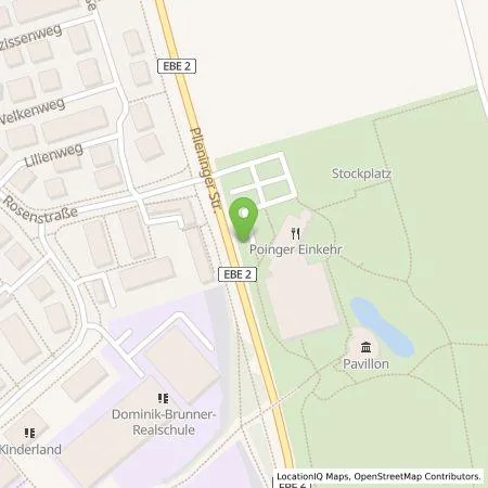 Standortübersicht der Tankstelle EBERwerk GmbH & Co. KG in 85586 Poing