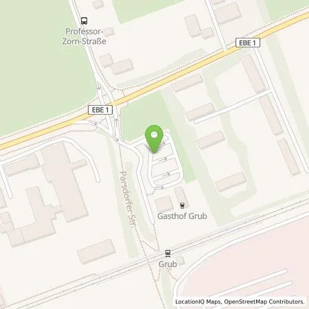 Standortübersicht der Tankstelle EBERwerk GmbH & Co. KG in 85586 Poing