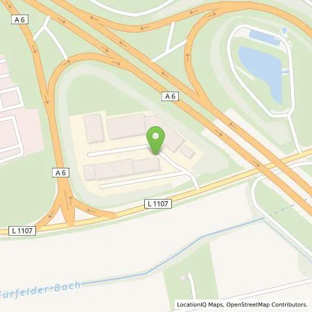 Standortübersicht der Tankstelle HOCHTIEF Ladepartner GmbH in 74906 Bad Rappenau