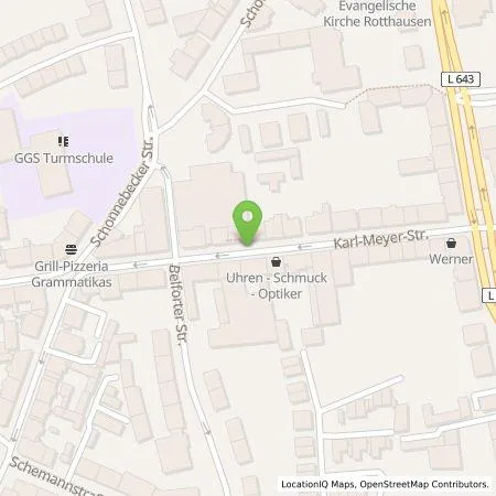 Standortübersicht der Tankstelle HOCHTIEF Ladepartner GmbH in 45884 Gelsenkirchen