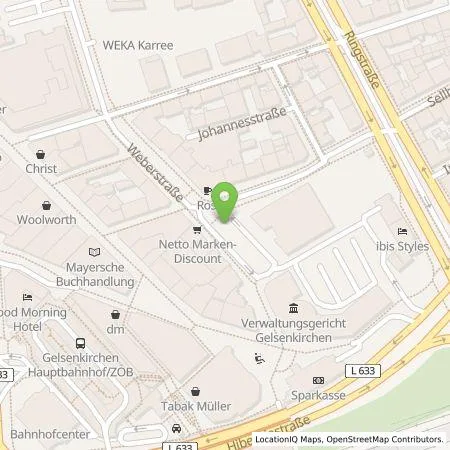 Standortübersicht der Tankstelle HOCHTIEF Ladepartner GmbH in 45879 Gelsenkirchen