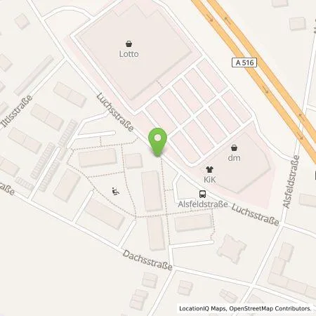 Standortübersicht der Tankstelle HOCHTIEF Ladepartner GmbH in 46149 Oberhausen