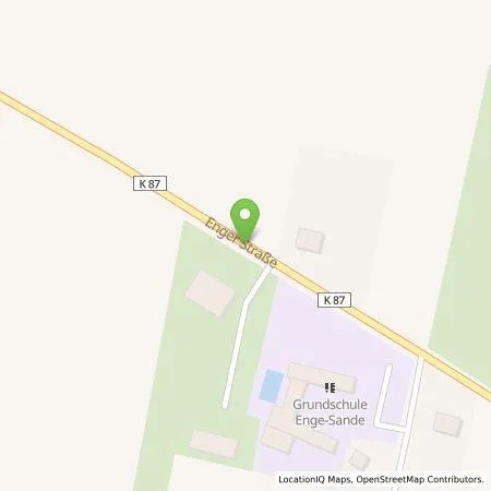 Standortübersicht der Tankstelle Stadtwerke Nordfriesland GmbH in 25917 Enge-Sande