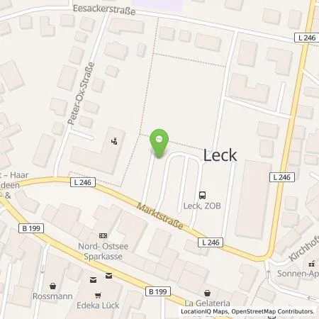 Standortübersicht der Tankstelle Stadtwerke Nordfriesland GmbH in 25917 Leck