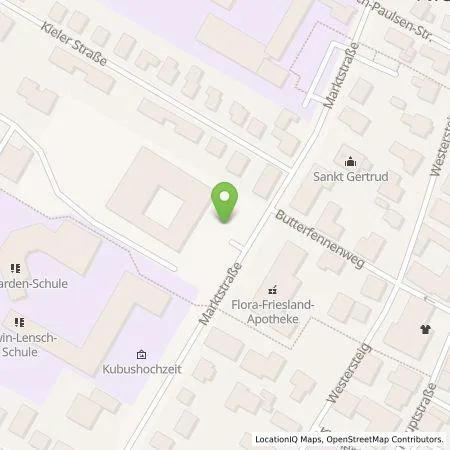 Standortübersicht der Tankstelle Stadtwerke Nordfriesland GmbH in 25899 Niebüll