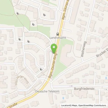 Standortübersicht der Tankstelle Stadtwerke Dachau in 85221 Dachau