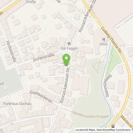 Standortübersicht der Tankstelle Stadtwerke Dachau in 85221 Dachau