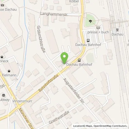 Standortübersicht der Tankstelle Stadtwerke Dachau in 85221 Dachau