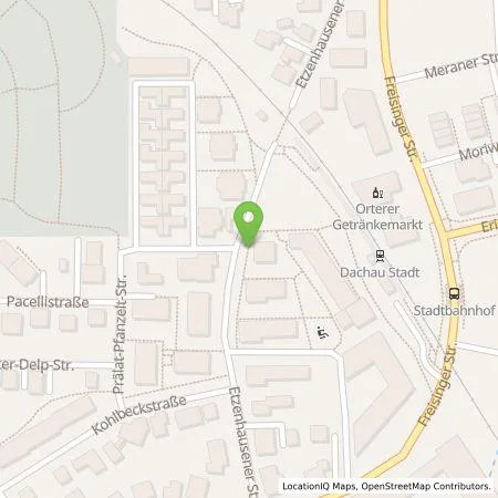 Standortübersicht der Tankstelle Stadtwerke Dachau in 85221 Dachau