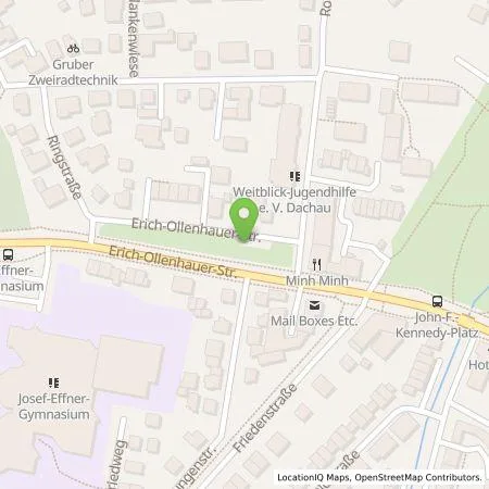 Standortübersicht der Tankstelle Stadtwerke Dachau in 85221 Dachau