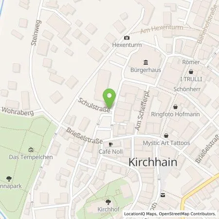 Standortübersicht der Tankstelle Erneuerbare für Marburg-Biedenkopf GmbH & Co. KG in 35274 Kirchhain