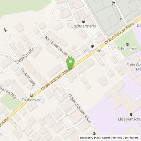 Standortübersicht der Tankstelle Erneuerbare für Marburg-Biedenkopf GmbH & Co. KG in 35039 Marburg