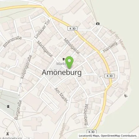 Standortübersicht der Tankstelle Erneuerbare für Marburg-Biedenkopf GmbH & Co. KG in 35287 Amöneburg