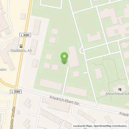 Standortübersicht der Tankstelle Erneuerbare für Marburg-Biedenkopf GmbH & Co. KG in 35039 Marburg