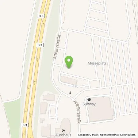 Standortübersicht der Tankstelle Erneuerbare für Marburg-Biedenkopf GmbH & Co. KG in 35039 Marburg