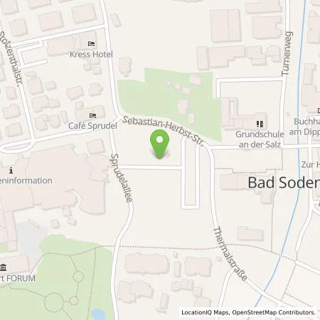 Standortübersicht der Tankstelle Versorgungsservice Main-Kinzig GmbH in 63628 Bad Soden-Salmünster