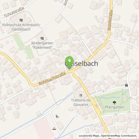 Standortübersicht der Tankstelle Versorgungsservice Main-Kinzig GmbH in 63826 Geiselbach